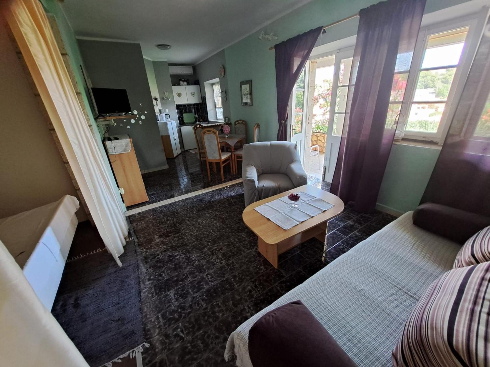 Apartmani Dusica Lumbarda Extérieur photo