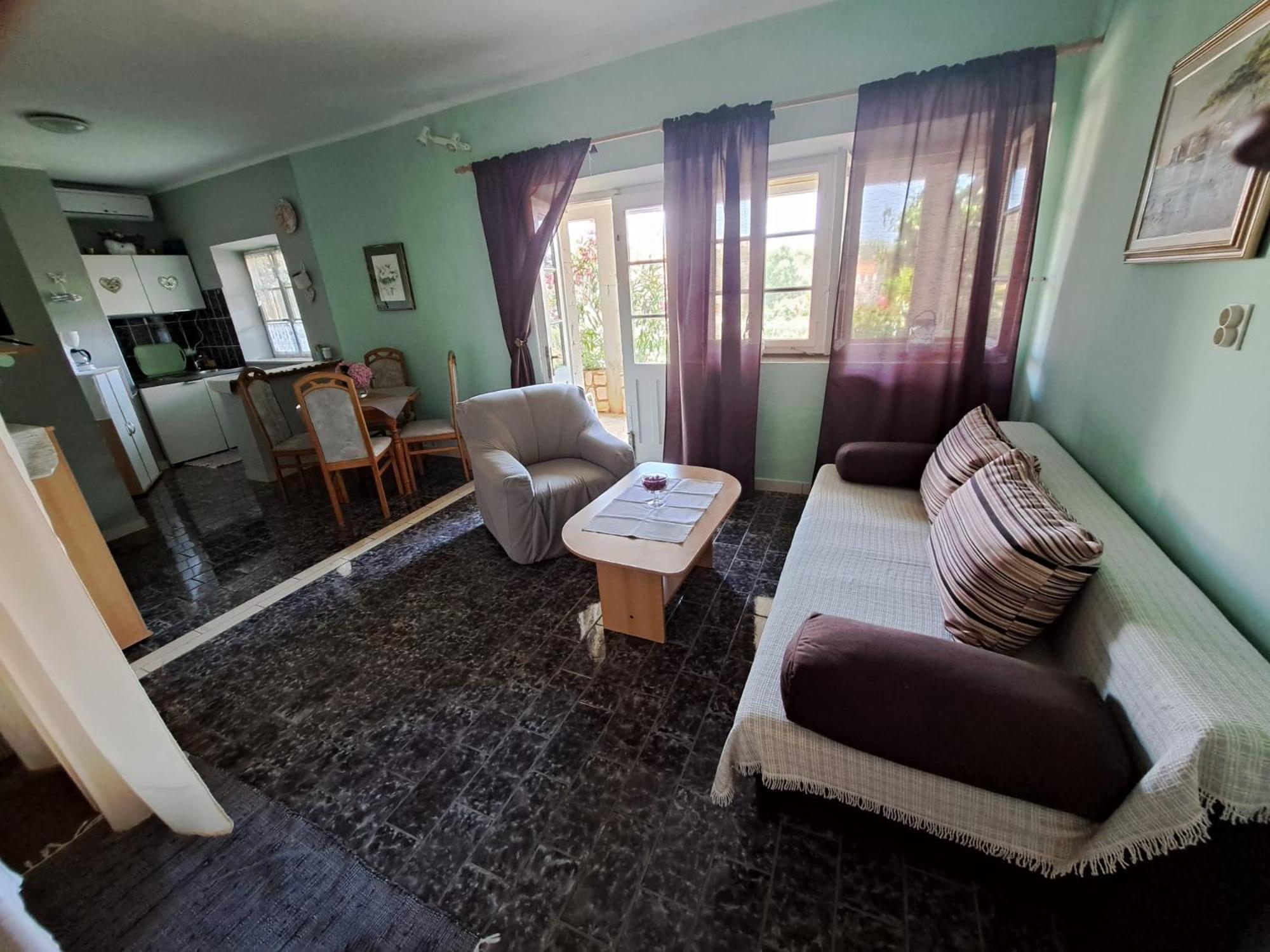 Apartmani Dusica Lumbarda Extérieur photo